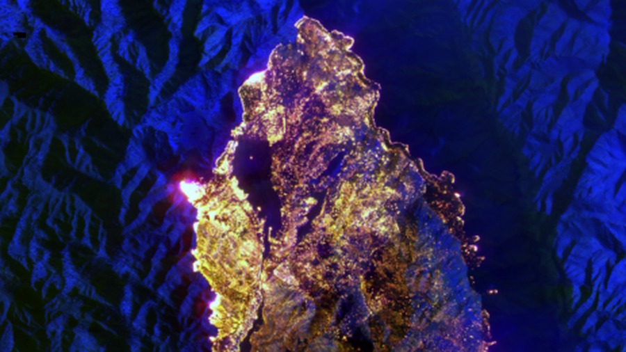 Boone Fire Thermal Composite from CI641